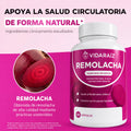 Cápsulas de Remolacha Vida Raíz para Favorecer la Circulación y la Vitalidad*