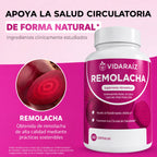 Cápsulas de Remolacha Vida Raíz para Favorecer la Circulación y la Vitalidad*