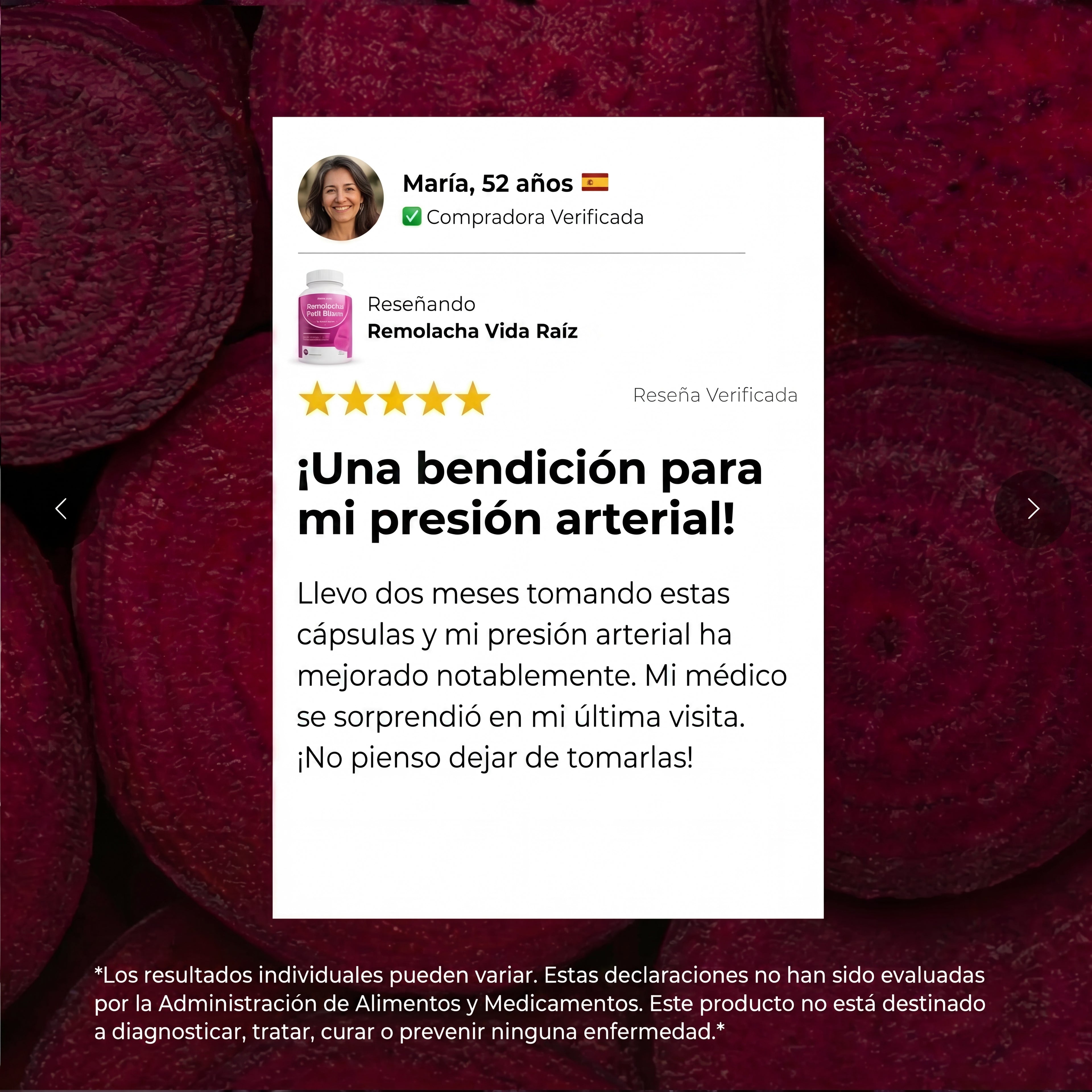 Cápsulas de Remolacha Vida Raíz para Favorecer la Circulación y la Vitalidad*