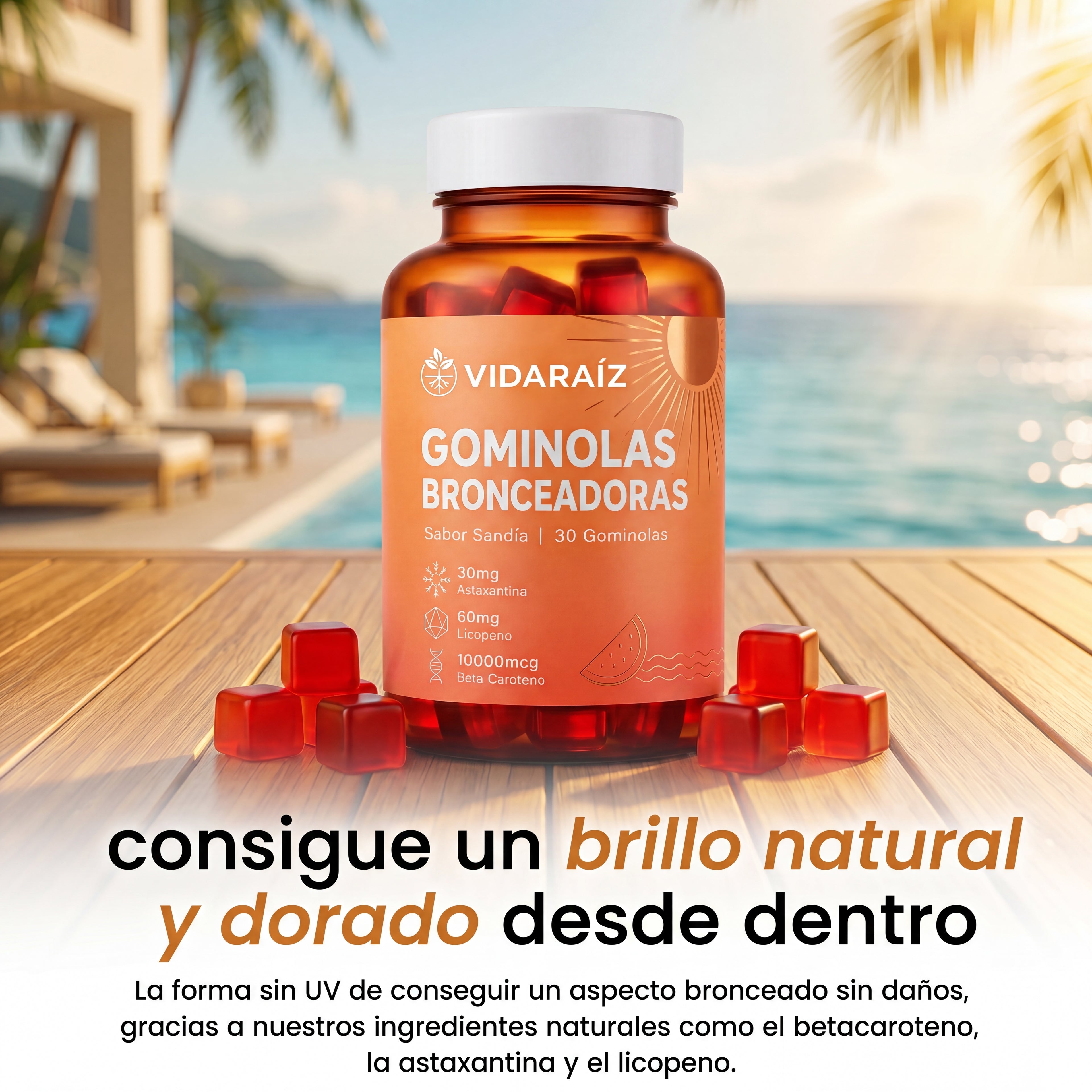 Gominolas Bronceadoras